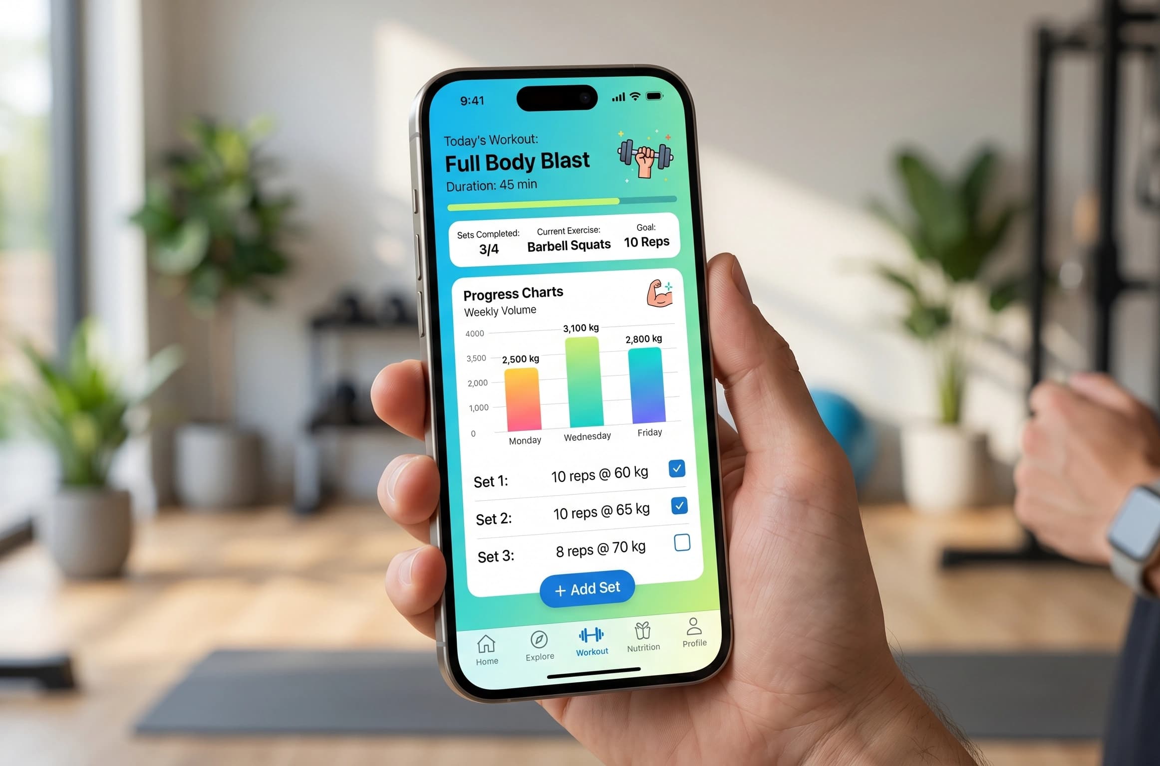 App fitness đa nền tảng
